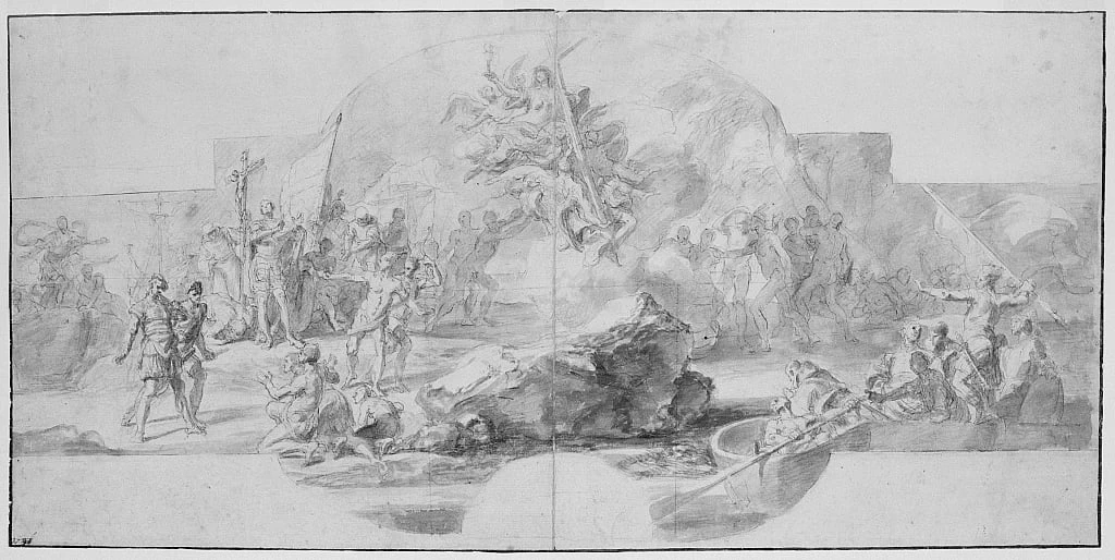 Studio, Lo sbarco di Colombo in America